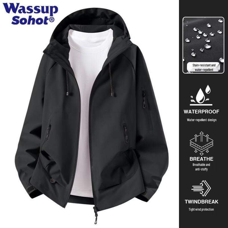 Wassup Sohot Versatile Outdoor Shell Jacket