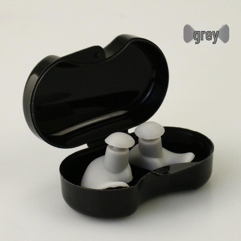 Waterproof Spiral Silicone Earplugs for Swimming and Noise Reduction