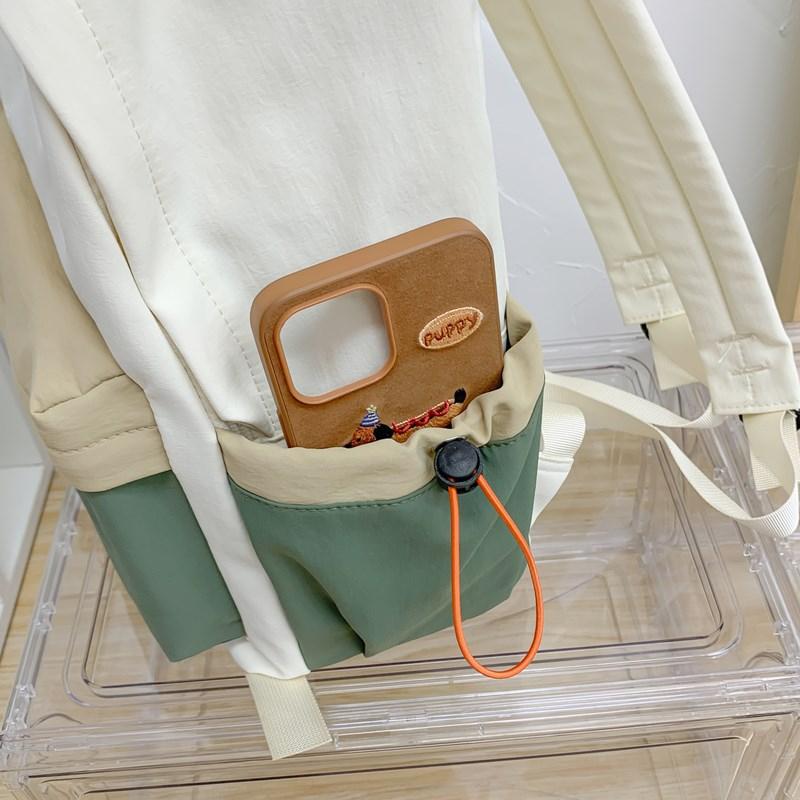 Backpack Student Schoolbag Women's Large Capacity Nylon Backpack