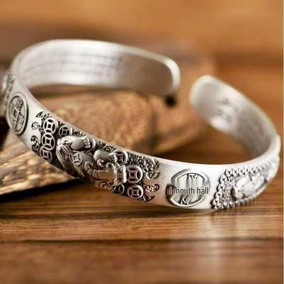 Bracciale Portafortuna Pixiu Retro per Uomo e Donna
