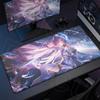 HD Printing XXL Mousepad Game Wuthering Waves Aemeath Mouse Pad Rug Desk Mat Computer Gaming PC Accessories Rubber Keyboard Mats