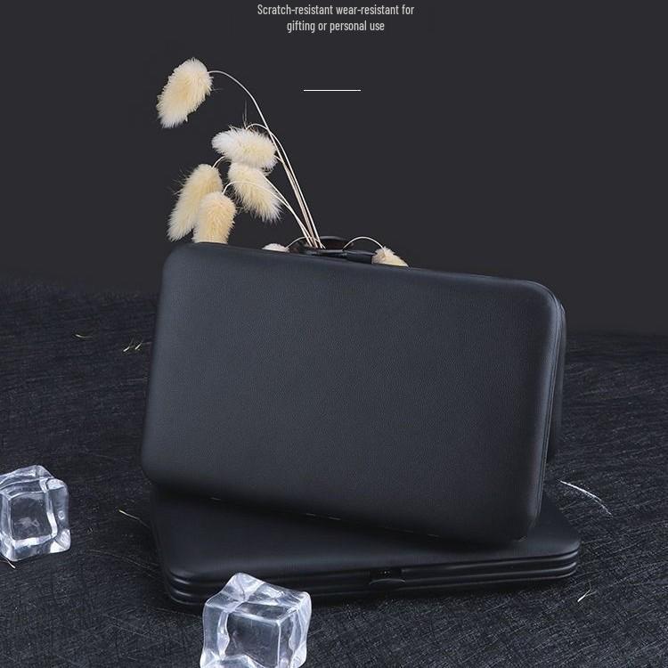 18-Piece Black Stainless Steel Nail Care Set: Clippers, Tweezers, Cuticle Nipper & Manicure Tools.