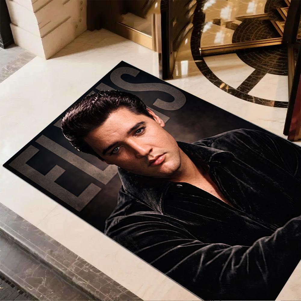Elvis Presley Performance Carpet Suitable for Bedrooms Entryway Foyer Living Rooms Antislip Carpet Office Home Decor Wedding Party Gift