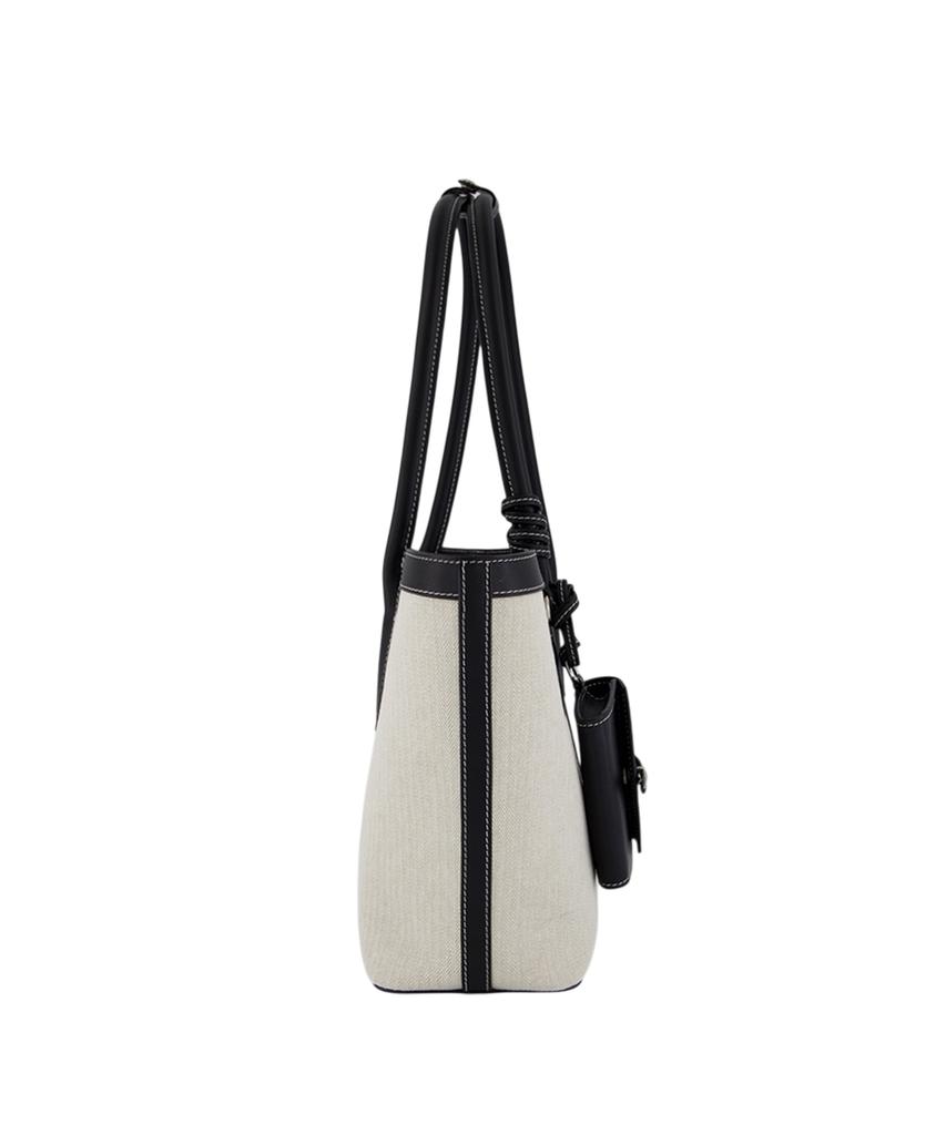 Brillemonths Doel Tote Bag [Canvas Ivory]