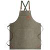 Art Studio Cross-Border Long Smock Apron, Oil & Watercolor Painting Canvas Apron