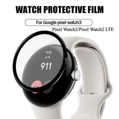 Screen Protector Film for Google Pixel Watch3 41MM 45MM Watch 2 LTE/2 3D Curved Watch PMMA Film