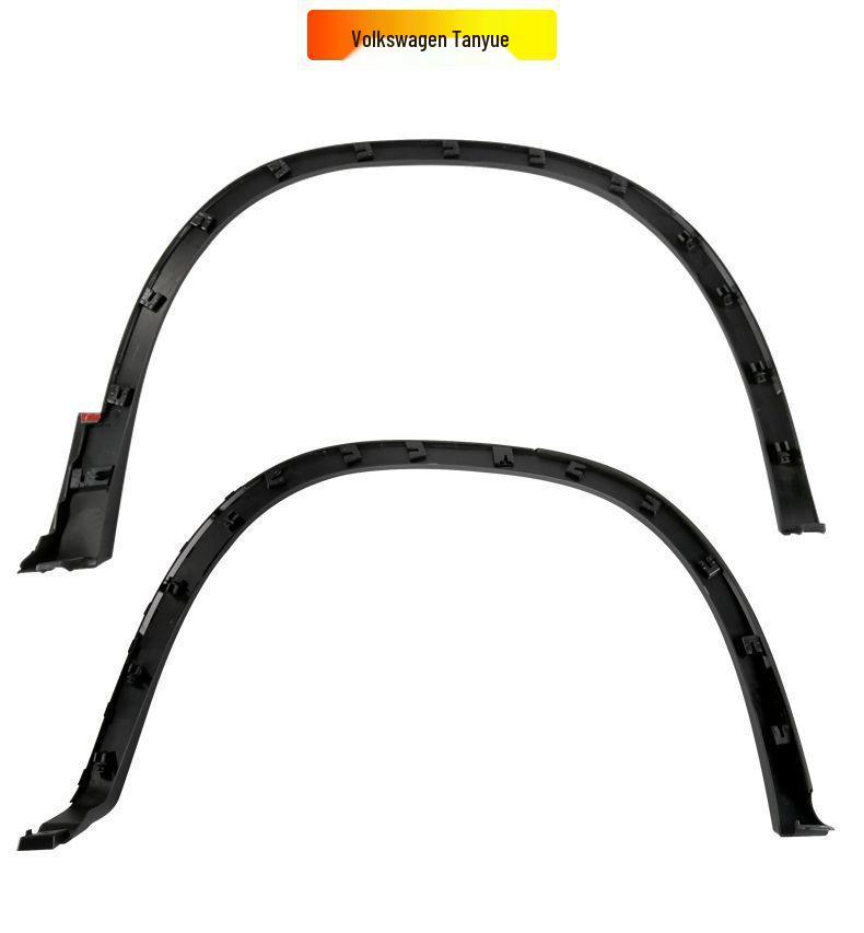 Compatible with Volkswagen T-Roc Tayron (2017-2024), Front/rear Wheel Arch Trim, Fender Anti-scratch Strip.