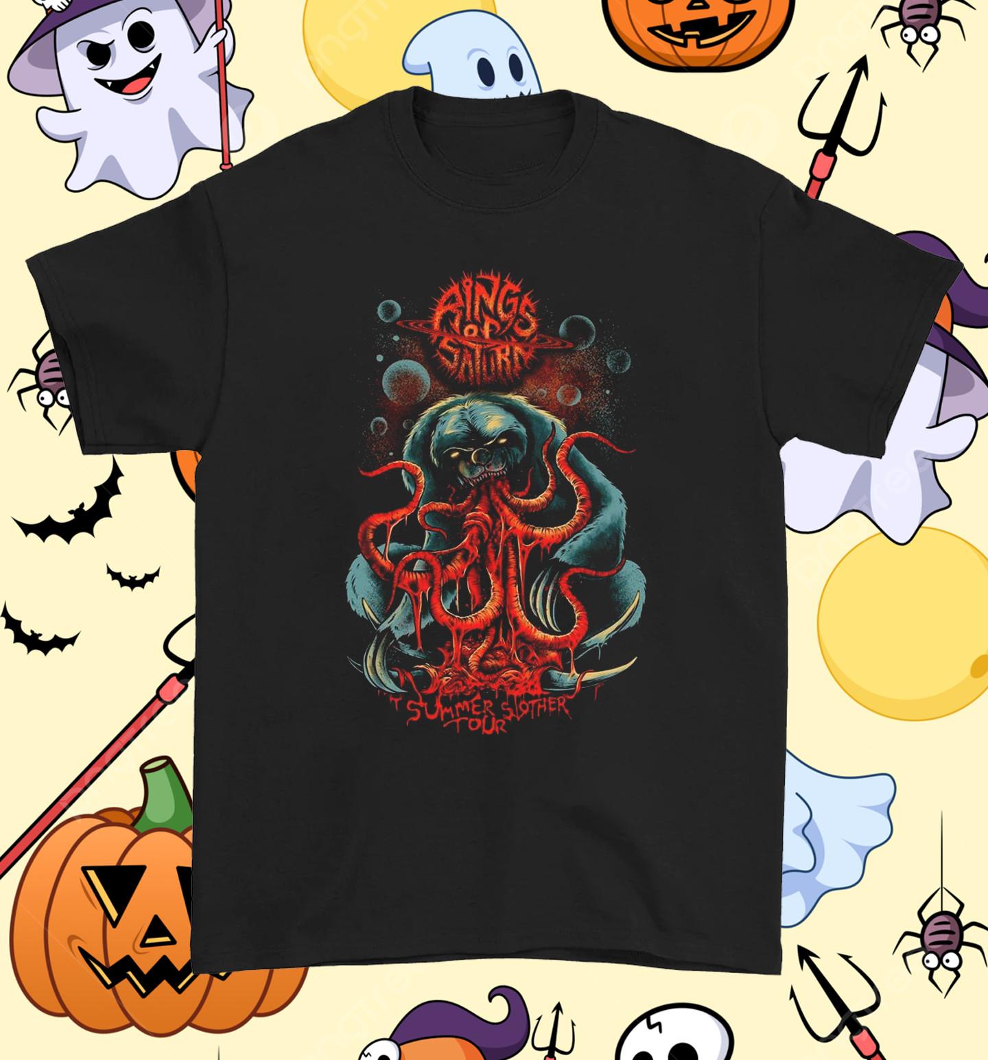 Rings of Saturn Band Tour Size S To 4XL Shirt Adults S разноцветный