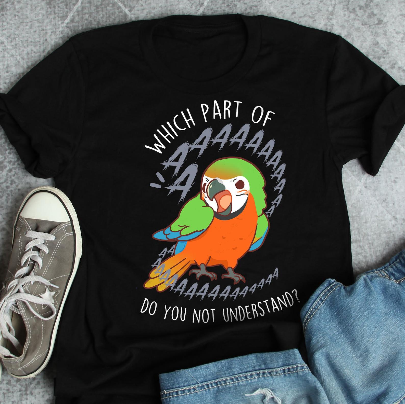 Catalina Macaw Shirt, , , Funny Parrot Lover Gift, Cute Pet Bird T-shirt, Hybrid Macaw Mom Tee, Macaw Dad Top, Scream 120