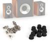 10 Pairs Plastic Snap Fastener Dust Proof Speaker Grill Peg Speaker Grill Guide  Small Speakers