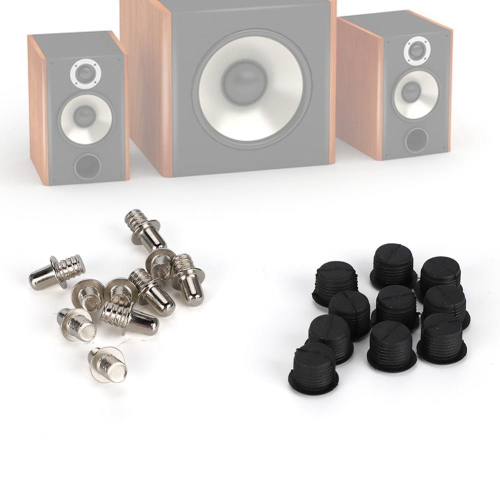 10 Pairs Plastic Snap Fastener Dust Proof Speaker Grill Peg Speaker Grill Guide Small Speakers