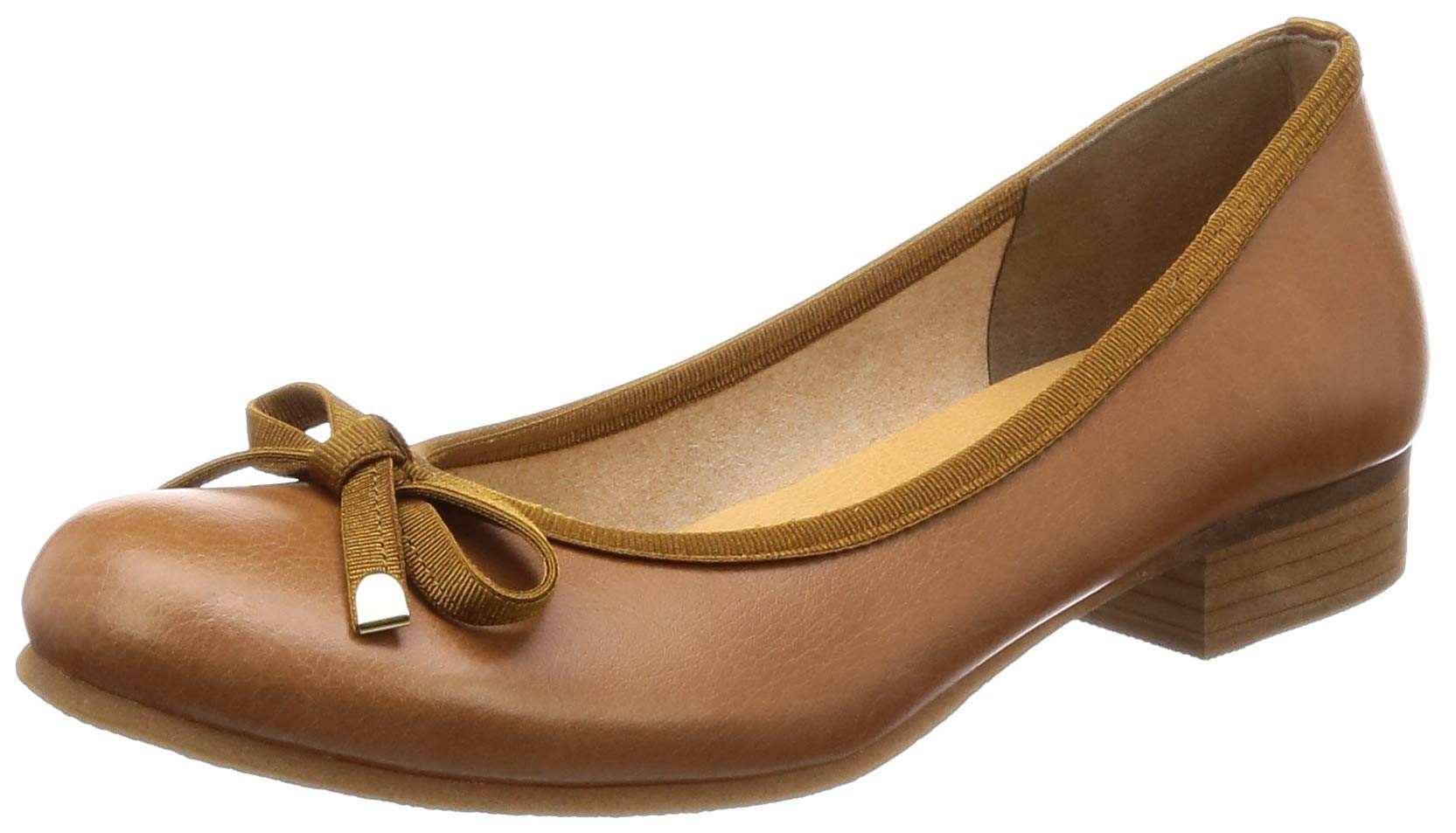 

Mare Mare Ежедневный рынок Балетки с плоской лентой, Стандартный цвет SD007451, Верблюжий, 22 см, 2E