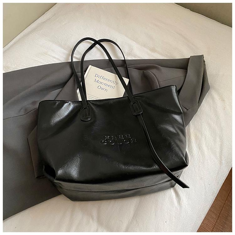 Large Capacity Tote Bag Women's Commuter Underarm Bag