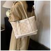 New Fashionable Large-capacity Tote Bag Women's Autumn and Winter Cute Trendy Commuter Shoulder Bag Feeling Armpit Bag