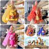 Cute Pvc Winnie The Pooh Keychain Cartoon Tiger Keyring Gift
