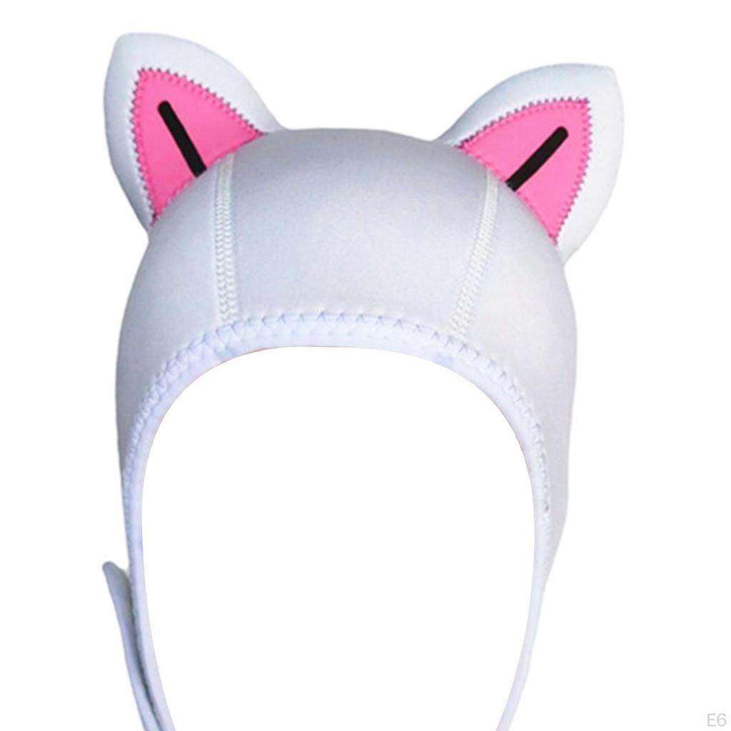 Diving Hood Thermal Surfing 3mm Neoprene with Air Vent Comfortable Cute Hat
