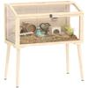PawHut Hamster Cage with Seven Platforms and Accessories, 101 Cm High