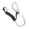 Diving Stainless Steel Single Hook Diving Reef Hook with Lanyard Quick Release Buckle
