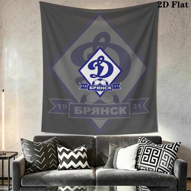 FC Dynamo Moscow Wall Tapestry Aesthetic Wall Hanging Printed Fabric Blanket Decorative Tapestries for Bedroom Living Room Home Decor