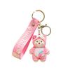 Pikachu Doraemon Linabell Totoro Lotso Stitch Keychain Bag Decoration Kids Gift