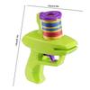 1pc Kids Outdoor Game Disc Gun Toy Flying Disc Shooting Launcher Gun Double Parent-child Interactive Children Toy for boys gifts