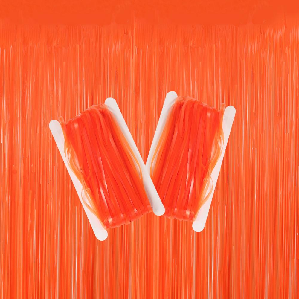 Colorful Fluorescent Macaron Rain Silk Curtains Perfect For Holiday Celebrations And Events