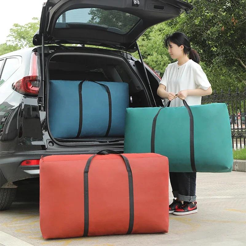 Handles Storage Bags Storage Totes for Clothes Moving Supplies Space Saving Oversized Storage Bag Organizer for Moving Traveling