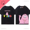 Moterų drabužiai Barbapapa Marškinėliai Geriausiai parduodami Animaciniai Kawaii Y2k Drabužiai Vaikams Minkštos Medvilnės Viengalviai Trumpomis Rankovėmis Grafiniai Marškinėliai