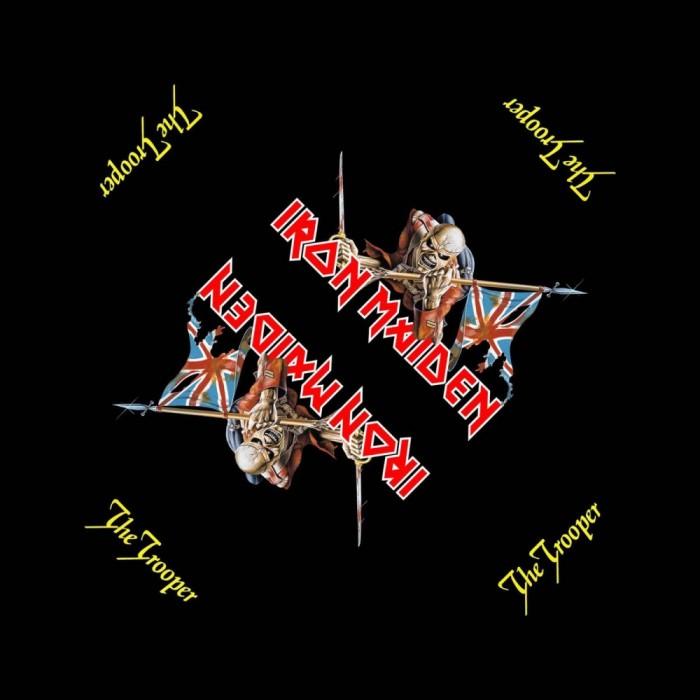 Iron Maiden Unisex voksen The Trooper Bandana