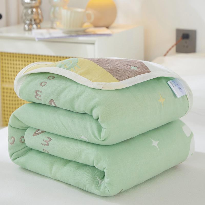 Summer Cooling Blanket Breathable Soft Cooling Quilt Machine Washable Air Conditioning Quilt