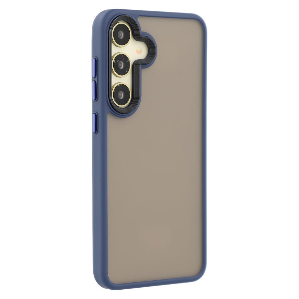 For Samsung Galaxy S25+ Case Skin Touch Matte Anti-Scratch PC + TPU Phone Back Cover