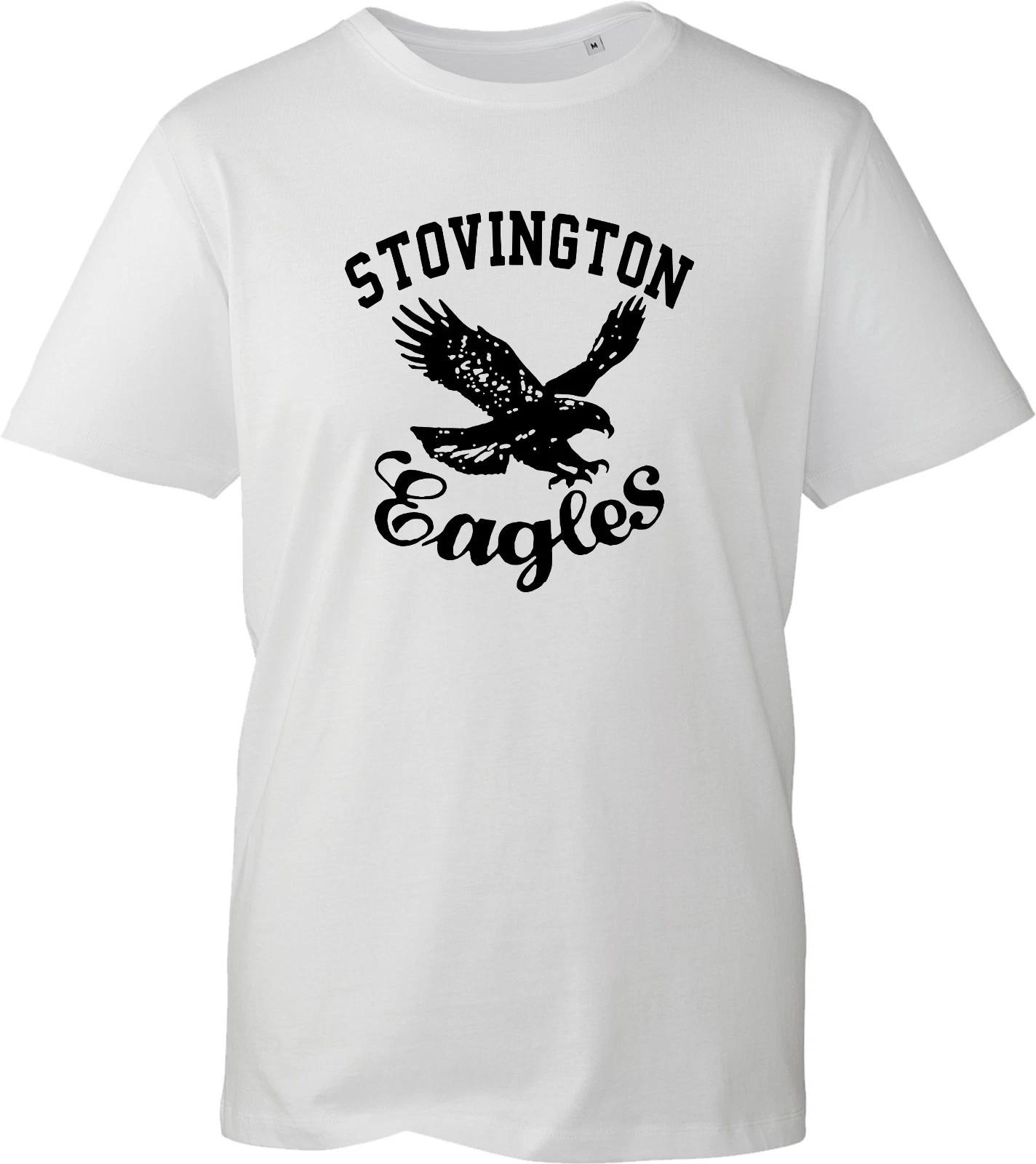 Stovington Eagles T-Shirt Inspired By Shining Retro Horror Movie Gift Mens Shirt S