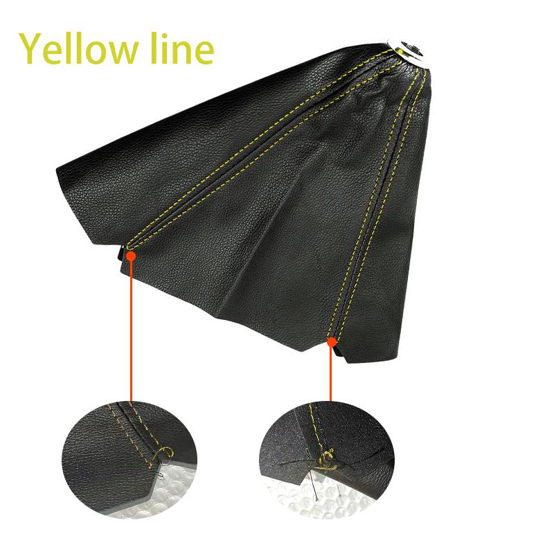 

Несколько стилей 16 мм универсальные ПУ кожаные автомобильные хомуты переключения передач автомобильная ручная ручка переключения передач чехол для багажника аксессуары