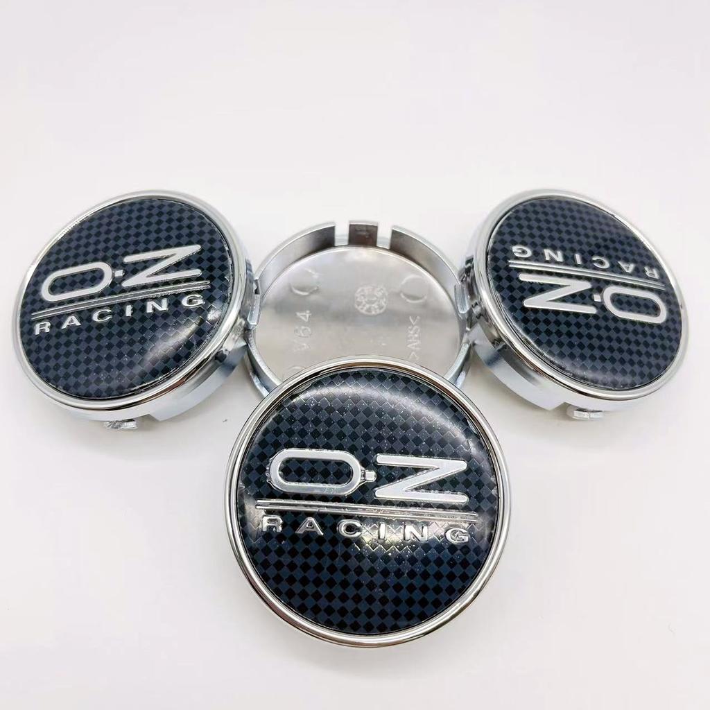 4pcs Car Wheel Center Hub Caps 64mm For OZ Racing Alloy Auto Wheel Rim Center Hub Cap 56mm OZ Badge sticker Styling accessories
