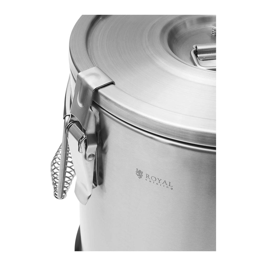 Thermos Thermal Container for Food Transport STEEL 36 L