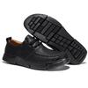 Fashion New Light Lace-up Hiking Flats Mens Casual Leather Men Outdoor Sneakers Walking Shoes Outdoor Male Running Climbing Footwear