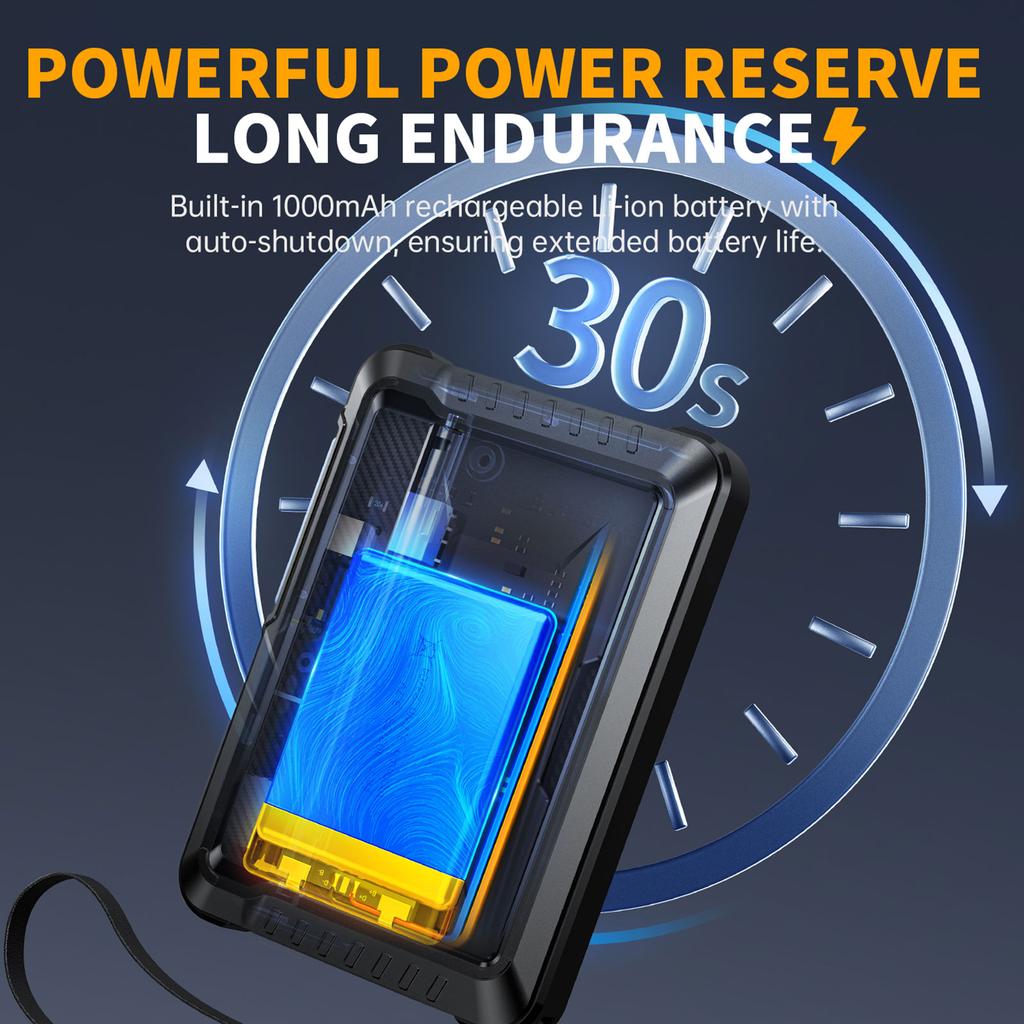 DSO510 Portable Oscilloscope High Sampling Rate and Real Time Updates for Efficiency