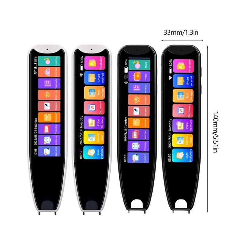 Multilingual Voice Translation Pen With Local Scan Function For Travel Business And Study Long Power Time 8GB Storage