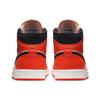 Air Jordan 1 Retro Mid SE Team Orange Herren Sneaker Schwarz 852542-800