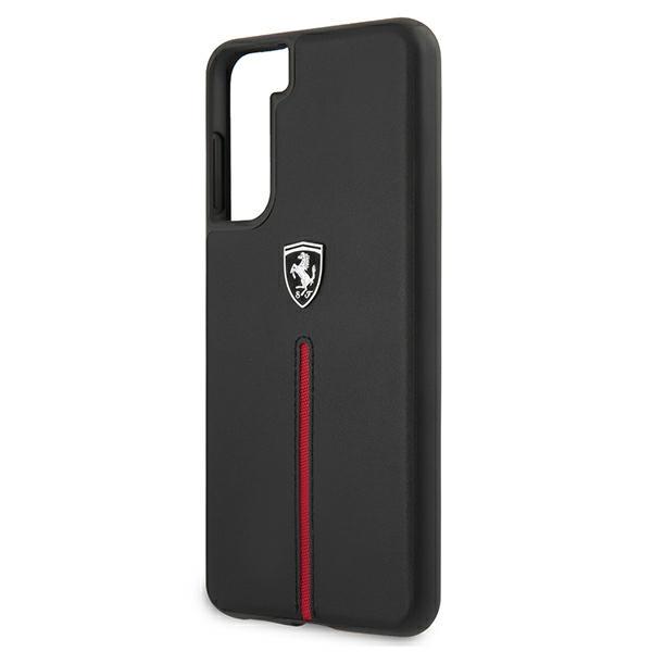 Ferrari Feosihcs21Sbk S21 G991Czarny/Black Hardcase Off Track Leather Nylon Stripe