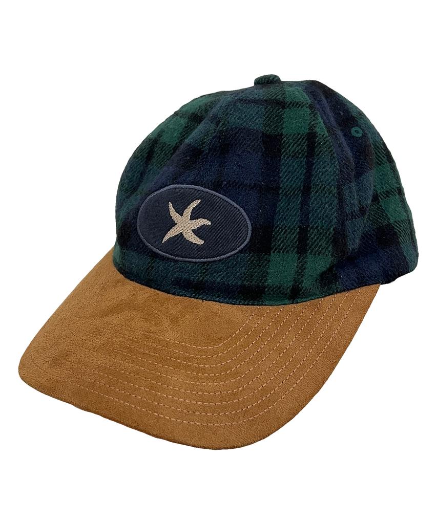 THE COLDEST MOMENT Tcm Check Logo Cap (Green)