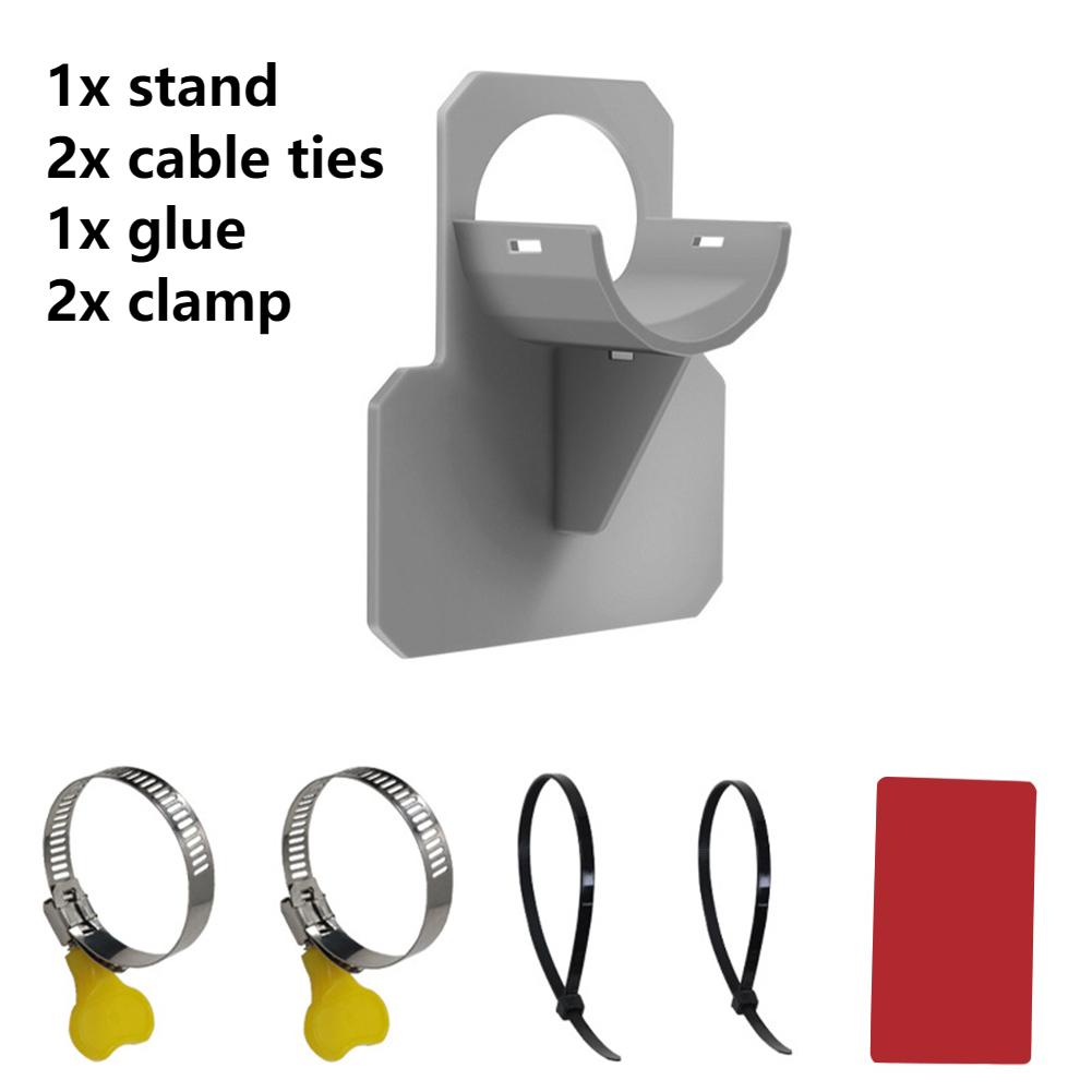 Swimming Pool Pipe Holder Mount Supports Pipe 30-38mm for Intex Above Ground Water Hose Bracket with Cable Tie For Swimming Pool