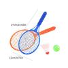 Kids Plastic Sports Racket Safe Toy Tennis Racket Set Badminton Racket Set For Hand Eye Coordination