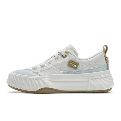 Fosso Round Toe Comfortable Low Top Canvas Shoes Women Sneaker White Blue F12W522311FGI