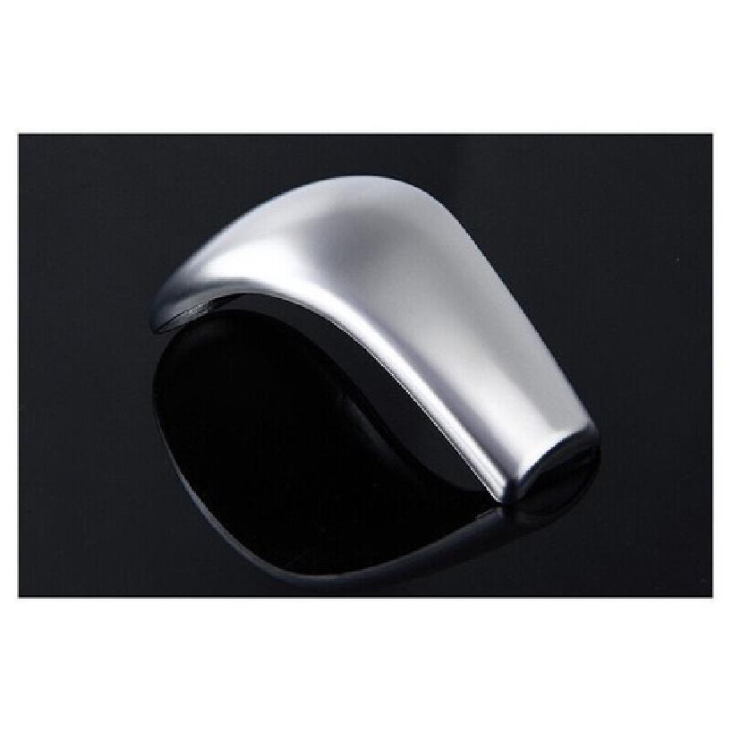 For Nissan Murano 2015-2021 ABS Silver Central Console Gear Shift Knob Trim 1PCS