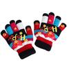 Children Trendy Warm Thermal Gloves Thicken Stylish Mitten Gloves for Cold Weather Winter Cycling Skiing Climbing