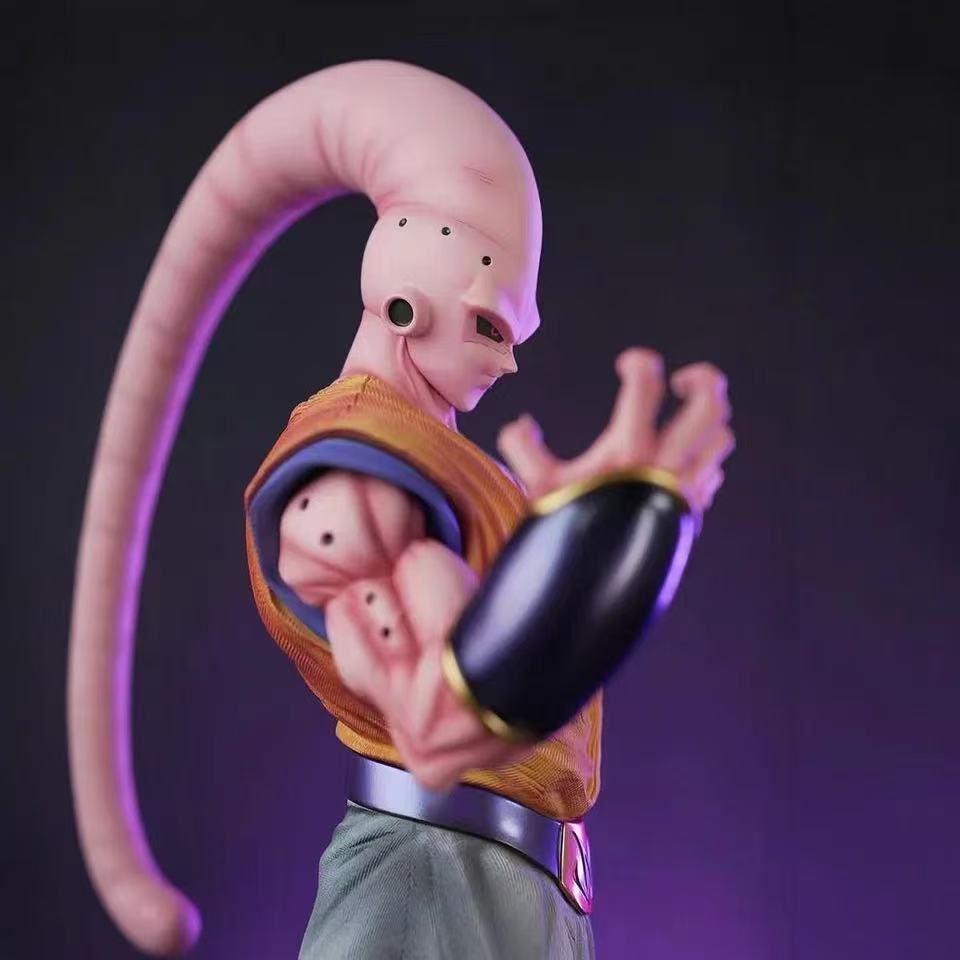 39cm Dragon Ball Z Majin Buu Gohan Pvc Statue, Ys Anime Action Figure, Vivid Design, Great Collection Piece Decorative Gift