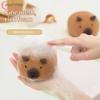Bath PU Sponge Capybara Shaped Bath Sponge Ball Soft Foaming Back Scrubber For Kids Gentle Exfoliating And Massage Cleaning Tool