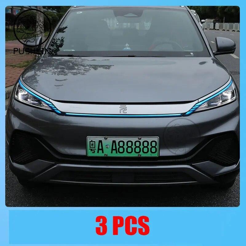 Applicable To BYD ATTO 3 2022 2023 Headlamp Car Styling Sticker Headlamp TPU Smoked Headlamp Protective Film Accessories