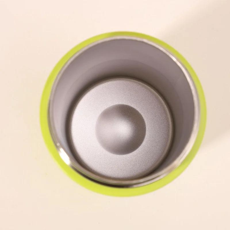 12oz Portable ThermosCup Coffee Mug Stainless Steel Vacuum Flask Cold&Hot SportCup Car Cups with Straw Travel Mug Insulated Cup